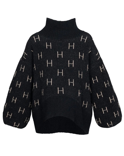 Hést - Fam Sweater Short - Black